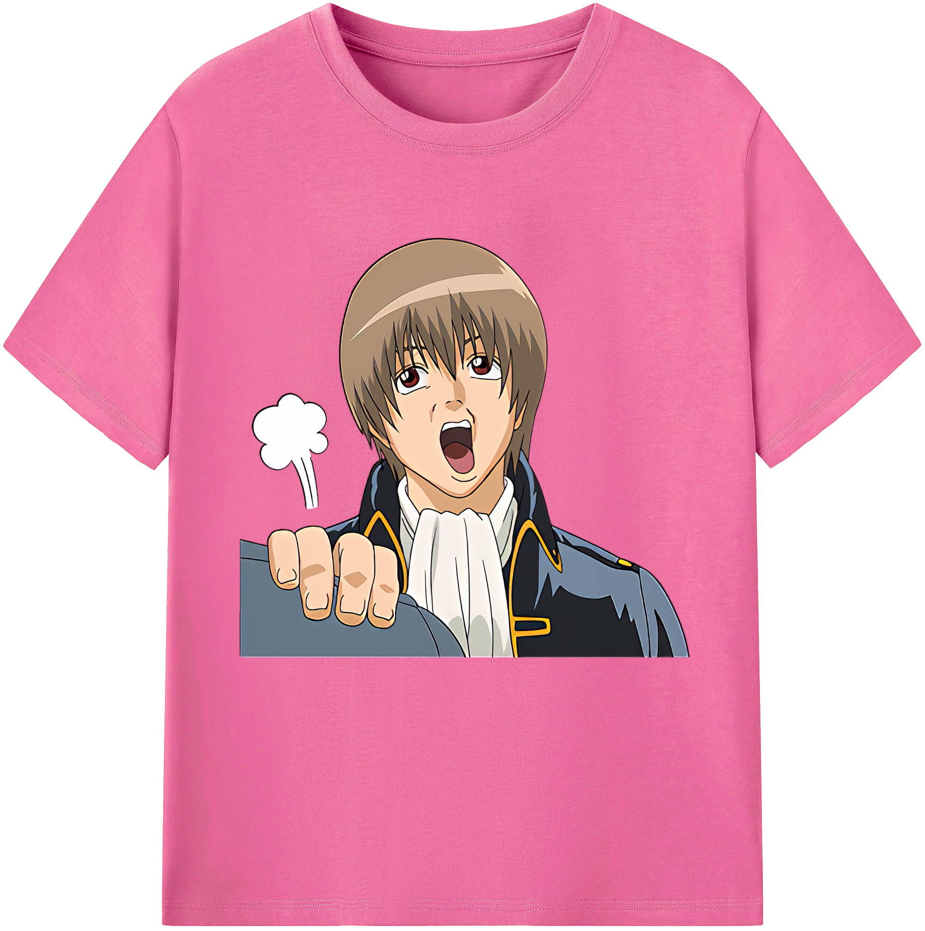 （画像用） ぎんたま 坂田銀時（さかたぎんとき） 神楽 志村新八（しむら しんぱち） GINTAMA Sakata Gintoki Kagura Shimura Shinpachi レディースカジュアルプリントTシャツ（綿100％）